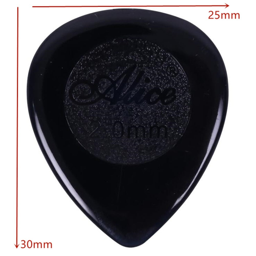 6er Set Gitarrenplektrum für Akustik-, Elektro- und Bassgitarren - Wähle deine Stärke: 1/2/3mm