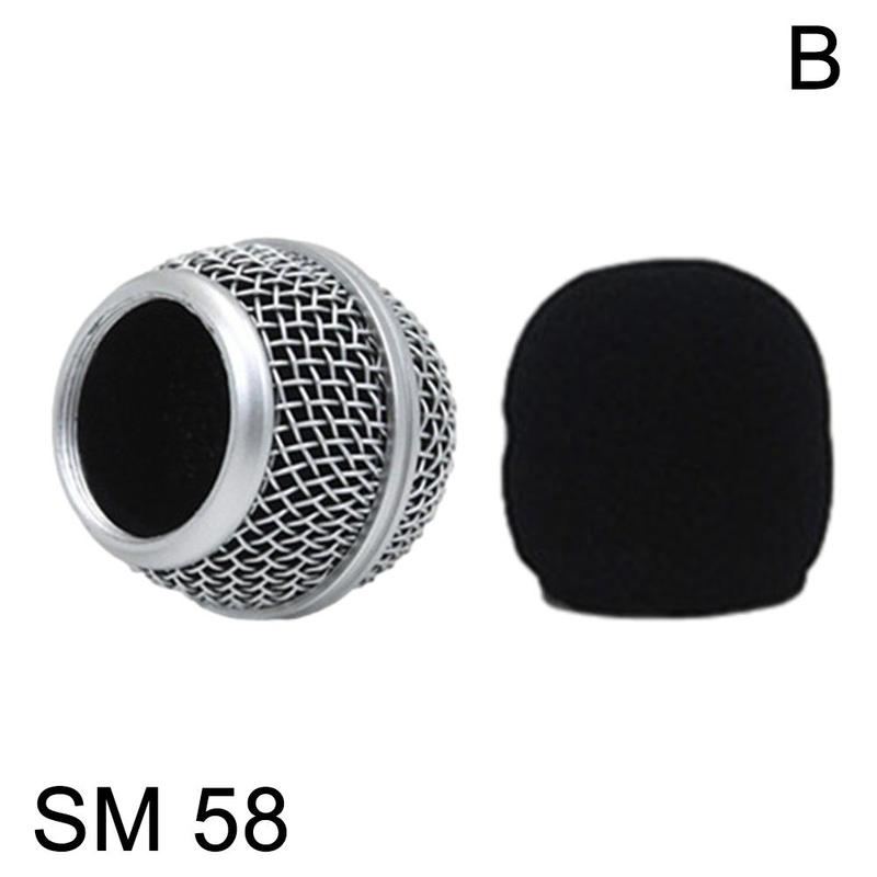 SM58 und Shure Beta H6L6 Mikrofon-Gitter-Ersatz, Mikrofon-Kopf-Gitter, Halterung für kabelgebundene und kabellose Mikrofone